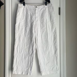 Never Worn Chico’s Embroidered White Crop Jeans 3